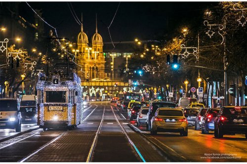 Рождественский Будапешт в фотографиях Рижави Тамаша (28 фото)