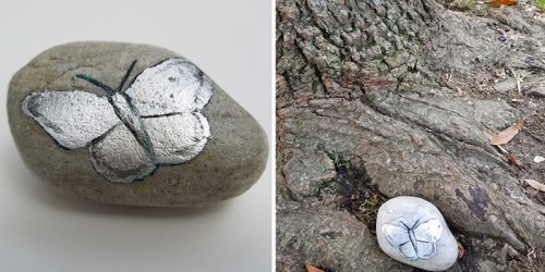 Разрисованные камни в разных уголках мира (28 фото)