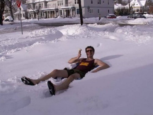 Люди, которые умеют наслаждаться зимой (35 фото)
