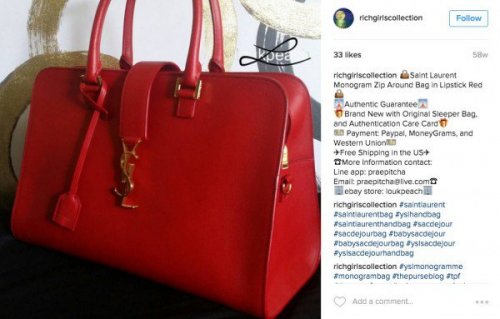 Мошенница зарабатывает миллионы на покупке брендовых сумок онлайн, высылая китайские подделки