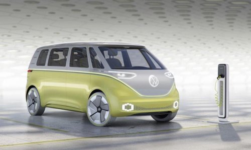 Volkswagen демонстрирует беспилотный микробус будущего, который даже более хипповый, чем тот самый «Жук»