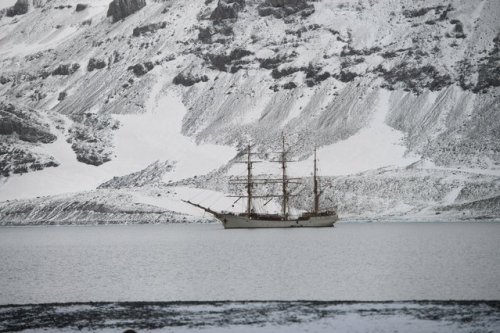 Авантюрист плывет в Антарктиду на 100-летнем корабле