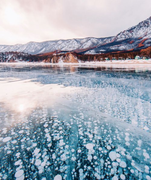 Замёрзший Байкал в фотографиях Кристины Макеевой (19 фото)