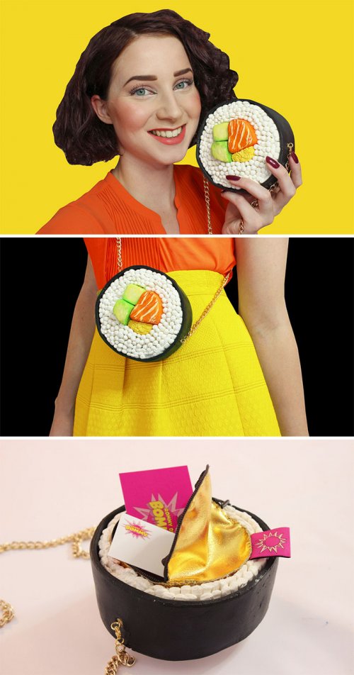 Аппетитные сумки от дизайнера Rommy de Bommy (29 фото)