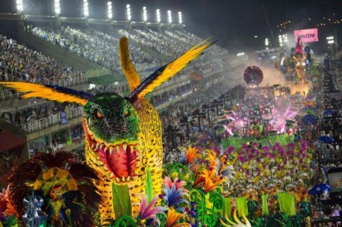 Бразильский карнавал 2017 в Рио-де-Жанейро (32 фото)