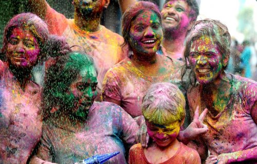 Холи-2017: фестиваль красок (28 фото)