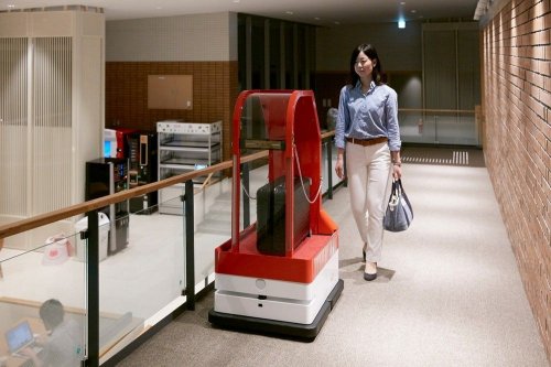 Японский отель вместо людей принимает на работу роботов (9 фото)