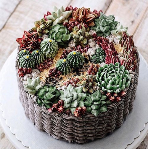 Потрясающе реалистичные цветочные торты от Ивен Кави (16 фото)