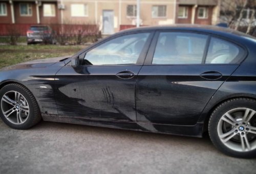 Когда грязные автомобили превращаются в произведения искусства (9 фото)