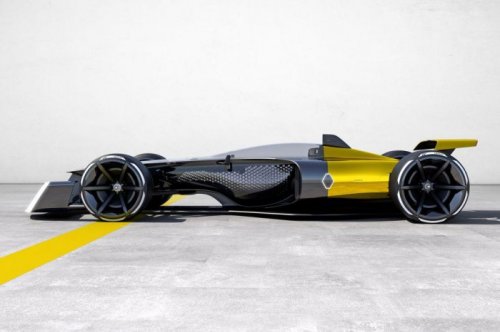 Концепт болида Формулы-1 от Renault (16 фото + видео)