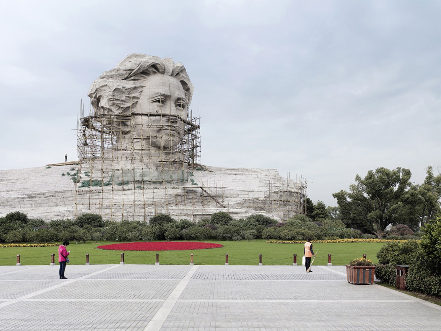 Самый большой памятник Мао Цзэдуну