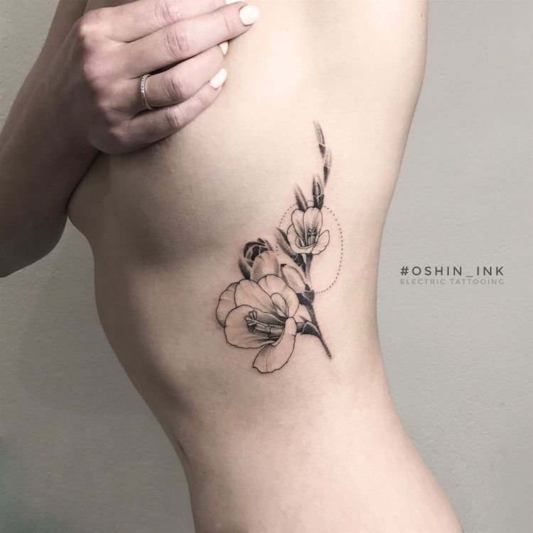 Татуировки от тату-мастера Oshin Timoshin, вдохновлённые природой (10 фото)...