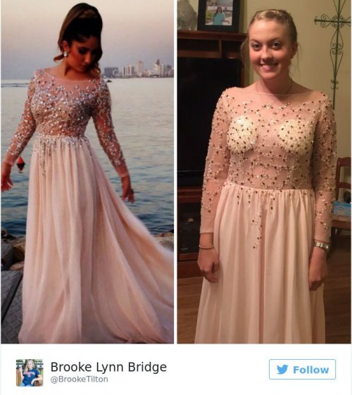 Девушки, которые пожалели о покупке выпускного платья в Интернет-магазине (23 фото)