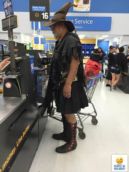 Чудаки и чудачества в Walmart (29 фото)