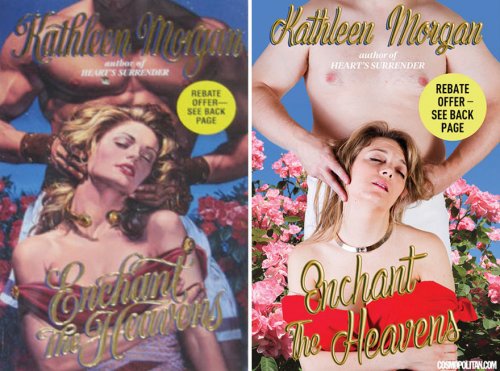 Если бы на обложках любовных романов изображали обычных людей (10 фото)