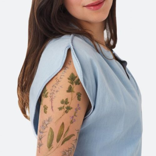 Временные ароматные татуировки от Tattly (9 фото)