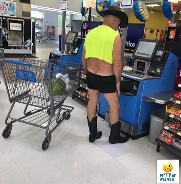 Чудаки и чудачества в Walmart (18 фото) .