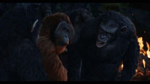 Кадры из фильма "Планета обезьян" до и после добавления спецэффектов (20 фото)
