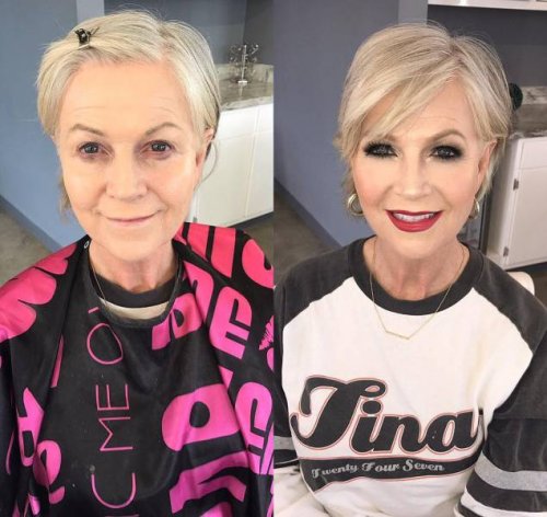 Невероятное преображение: снимки до и после нанесения макияжа (16 фото)