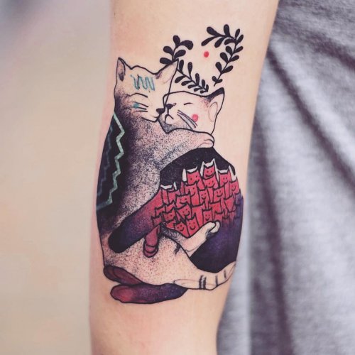 Изысканные татуировки Йоанны Свирской (10 фото)