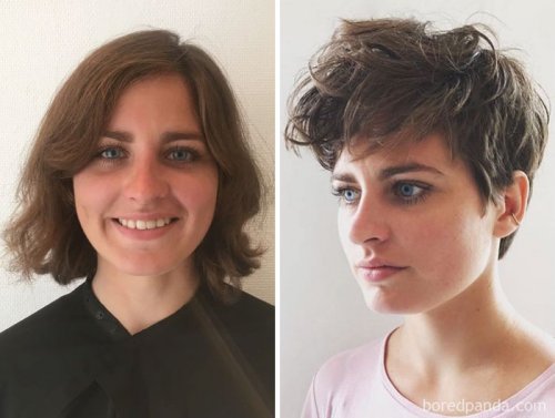 Кардинальное преображение людей, подстригших волосы (30 фото)