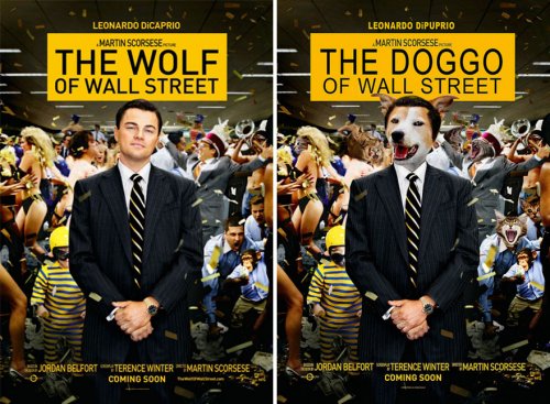 Собака Люси на постерах к известным фильмам (19 фото)