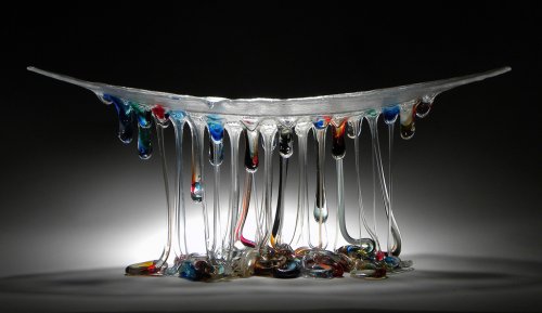 Стеклянные "медузы" Даниэлы Форти (9 фото)