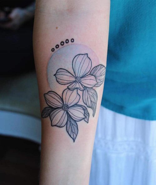 Татуировки от Эмили Кол, вдохновлённые природой (16 фото)