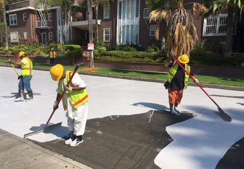 Узнай, зачем власти Лос-Анджелеса перекрасили улицы в белый цвет (6 фото)