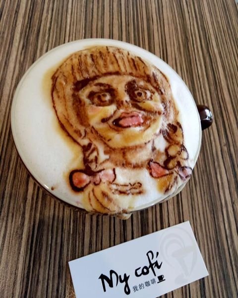 Латте-арт в тайваньском кафе My Cofi (25 фото)