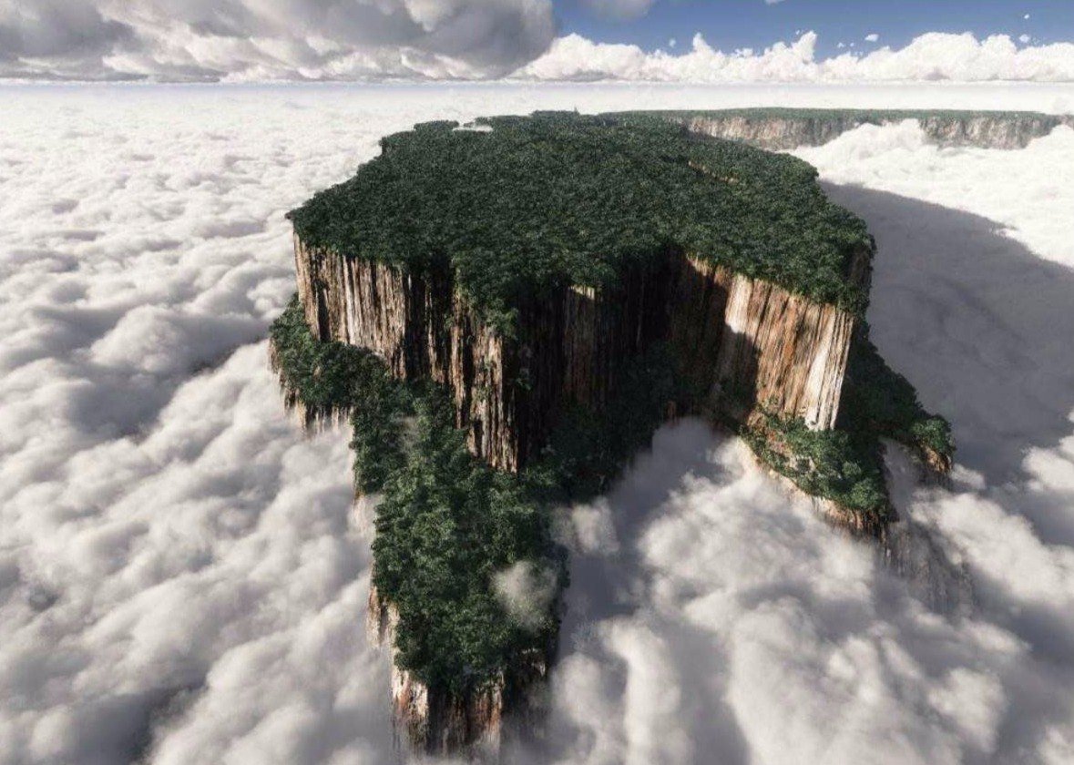 необыкновенные деревья на планете с водопадами фото