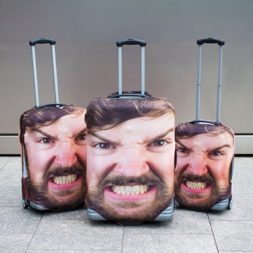 Head Case: чехол на чемодан, который не спутаешь с другими (4 фото)