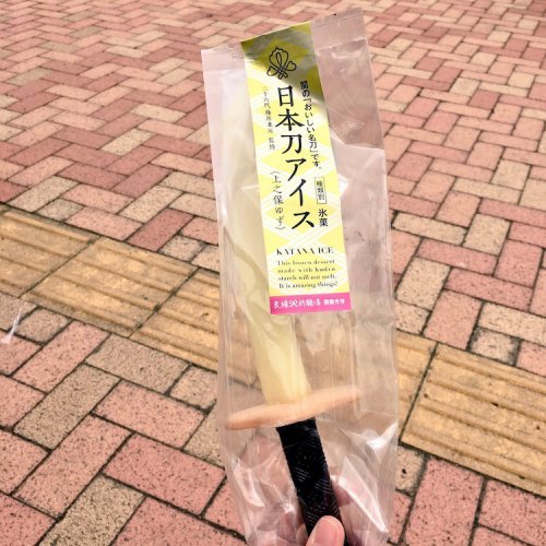 Мороженое-катана: японское лакомство, вдохновлённое холодным оружием (6 фото)
