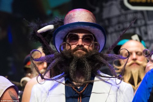 В Остине прошёл чемпионат мира среди усачей и бородачей (19 фото)