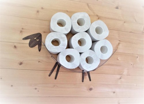 Необычные и прикольные держатели для туалетной бумаги (18 фото)