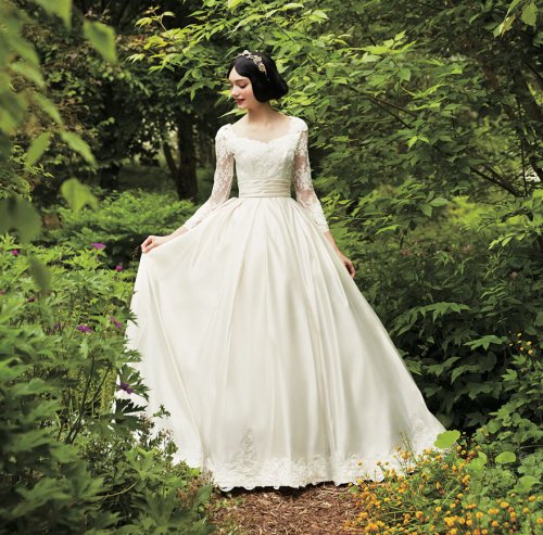 Свадебные платья в стиле диснеевских принцесс (9 фото)