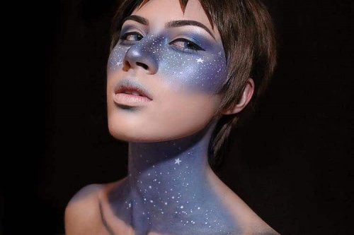Новый модный тренд: космический макияж (17 фото)