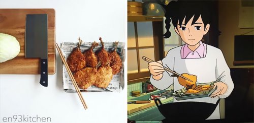 Креативная японка воссоздаёт еду из мультиков Хаяо Миядзаки (29 фото)
