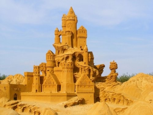 Песочные скульптуры, вызывающие восхищение (20 фото)