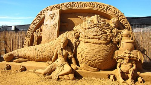 Песочные скульптуры, вызывающие восхищение (20 фото)