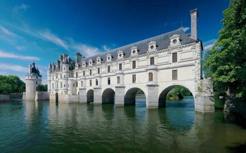 Шато де Шенонсо: Замок над рекой (12 фото)