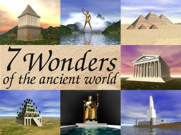 7 чудес света: список античности