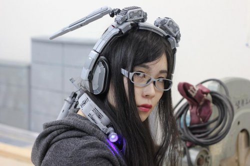 Впечатляющие киберпанковские аксессуары от Хирото Икеути (26 фото)
