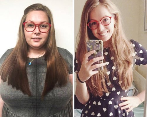 Впечатляющая трансформация людей, поборовших лишний вес (22 фото)