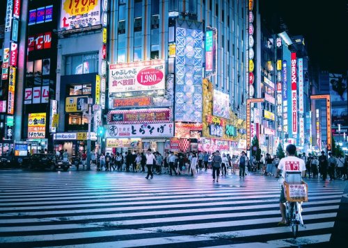 Ночной Токио через объектив Стива Роу (22 фото)