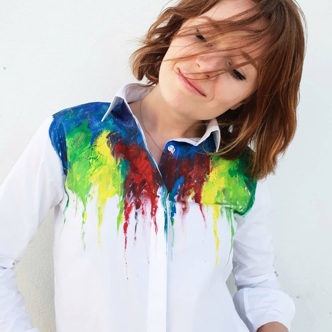 Как раскрасить одежду