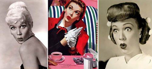 "Уууу лицо": модный западный тренд середины прошлого века, о котором вам будет забавно узнать (13 фото)
