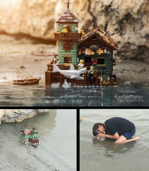 Миниатюрная вселенная LEGO: ЛЕГОграфии Бенедека Ламперта (20 фото)