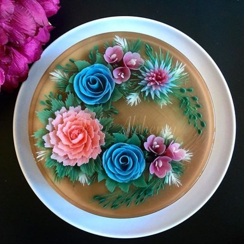 Потрясающие 3D торты-желе от Jelly Alchemy (21 фото)
