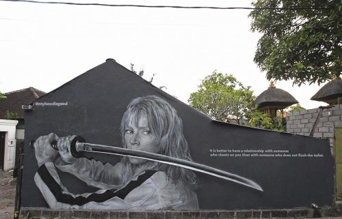Потрясающий стрит-арт от Hood Graff Team (22 фото)